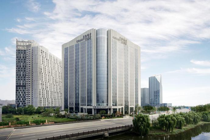 Imagen de los exteriores del Hotel Courtyard By Marriott Jiangsu Taizhou. Foto 12