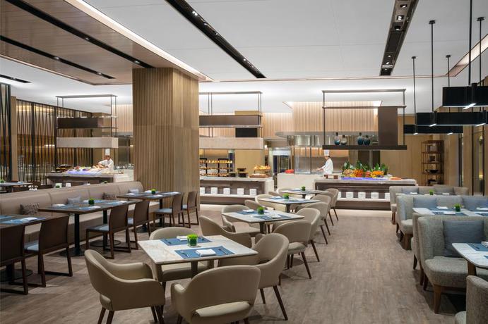 Imagen del bar/restaurante del Hotel Courtyard By Marriott Jiangsu Taizhou. Foto 5
