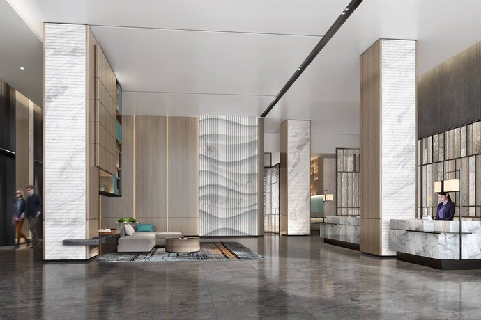 Imagen de los interiores del Hotel Courtyard By Marriott Jiangyin. Foto 17