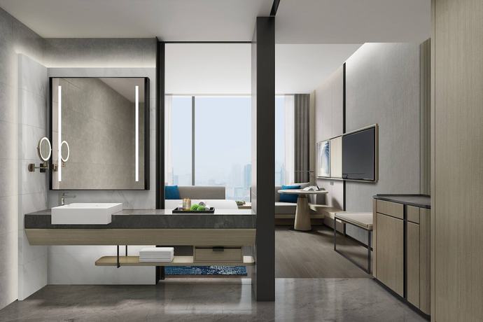 Imagen de la habitación del Hotel Courtyard By Marriott Jiangyin. Foto 10