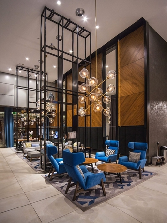 Imagen del bar/restaurante del Hotel Courtyard By Marriott Katowice City Center. Foto 2