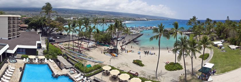 Imagen de los exteriores del Hotel Courtyard By Marriott King Kamehameha's Kona Beach. Foto 8