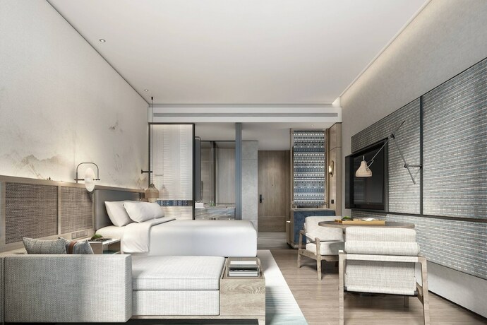 Imagen de la habitación del Hotel Courtyard By Marriott Liuzhou Sanjiang. Foto 13