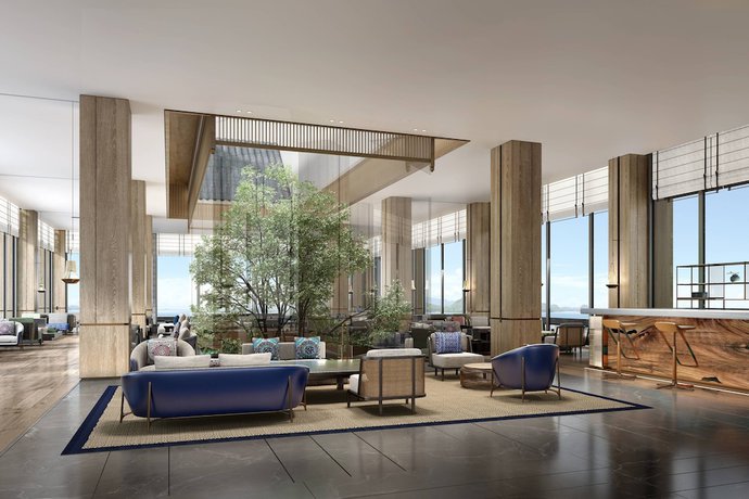 Imagen de los interiores del Hotel Courtyard By Marriott Liuzhou Sanjiang. Foto 18
