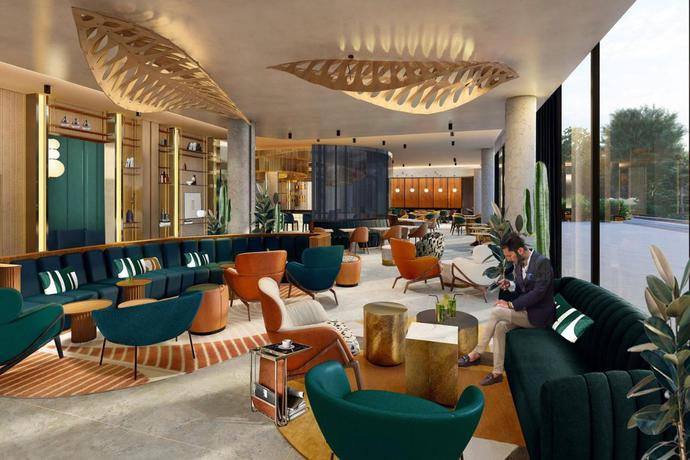 Imagen de los interiores del Hotel Courtyard By Marriott Lyon Eurexpo Stadium. Foto 8