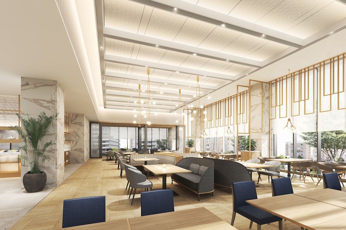 Imagen del bar/restaurante del Hotel Courtyard By Marriott Nagoya. Foto 2