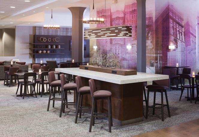 Imagen del bar/restaurante del Hotel Courtyard By Marriott Omaha Downtown. Foto 4