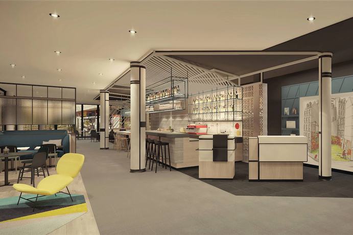 Imagen del bar/restaurante del Hotel Courtyard By Marriott Paris Creteil. Foto 3