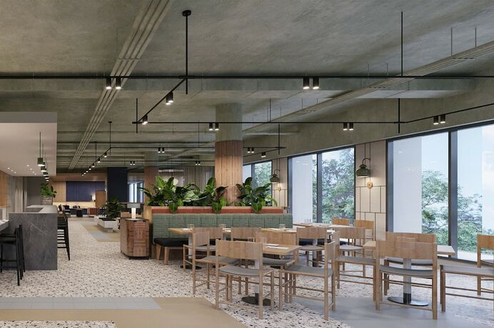 Imagen del bar/restaurante del Hotel Courtyard By Marriott Perth, Murdoch. Foto 12