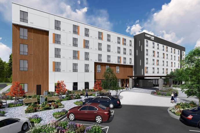 Imagen general del Hotel Courtyard By Marriott Petoskey At Victories Square. Foto 3
