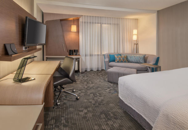 Imagen de la habitación del Hotel Courtyard By Marriott Portland Airport, Portland. Foto 4