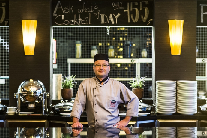 Imagen del bar/restaurante del Hotel Courtyard By Marriott Prague City. Foto 4