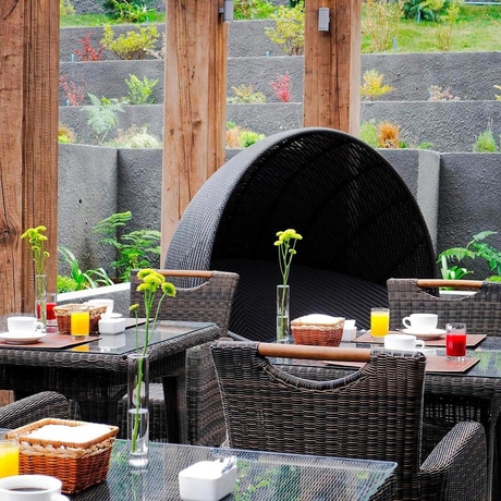 Imagen del bar/restaurante del Hotel Courtyard By Marriott Puerto Montt. Foto 3