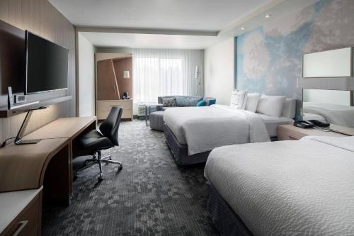 Imagen de la habitación del Hotel Courtyard By Marriott Pullman. Foto 14
