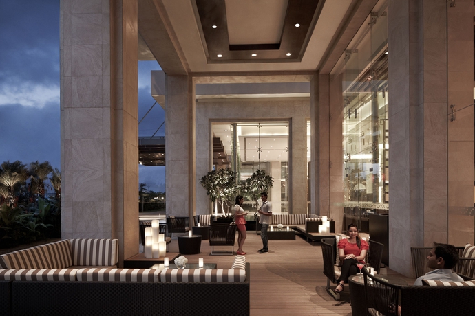 Imagen del bar/restaurante del Hotel Courtyard By Marriott Pune Chakan. Foto 5