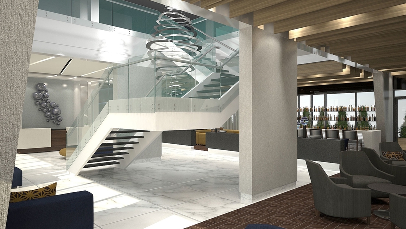 Imagen de los interiores del Hotel Courtyard By Marriott Quebec City. Foto 18