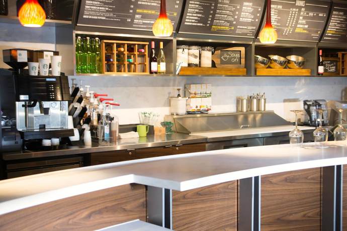 Imagen del bar/restaurante del Hotel Courtyard By Marriott Raleigh Midtown. Foto 5