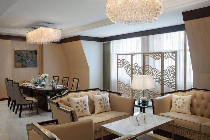 Imagen de la habitación del Hotel Courtyard By Marriott Shanghai Changfeng Park. Foto 10