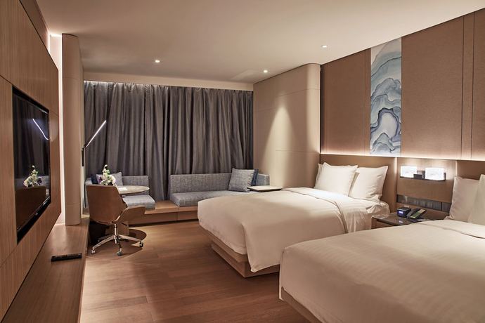 Imagen de la habitación del Hotel Courtyard By Marriott Shenzhen Northwest. Foto 14