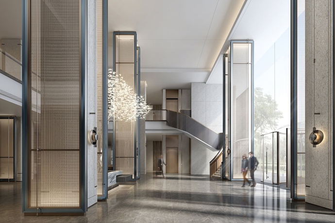 Imagen de los interiores del Hotel Courtyard By Marriott Taiyuan. Foto 17