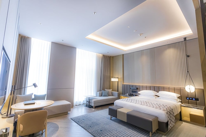 Imagen de la habitación del Hotel Courtyard By Marriott Taiyuan. Foto 15
