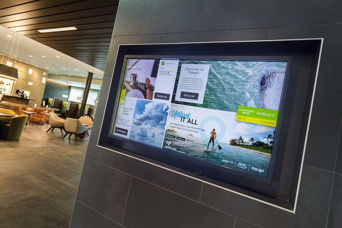 Imagen de los interiores del Hotel Courtyard By Marriott Tampa Northwest/veterans Exp. Foto 15