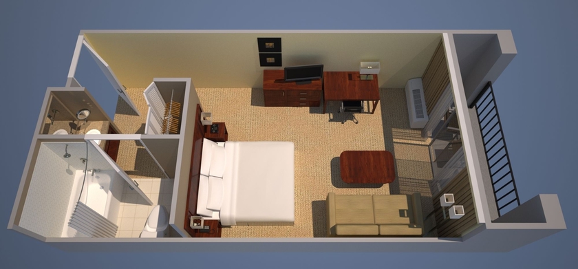 Imagen de la habitación del Hotel Courtyard By Marriott Tampa Westshore/airport. Foto 2