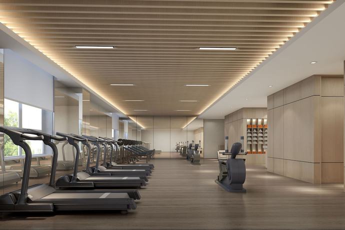 Imagen de los interiores del Hotel Courtyard By Marriott Tianjin Hongqiao. Foto 18