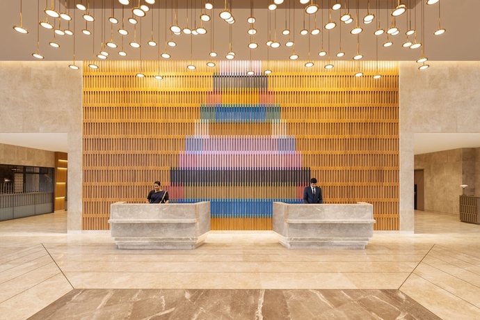 Imagen de los interiores del Hotel Courtyard By Marriott Tiruchirappalli. Foto 18