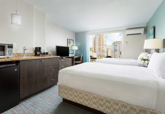 Imagen de la habitación del Hotel Courtyard By Marriott Waikiki Beach. Foto 10