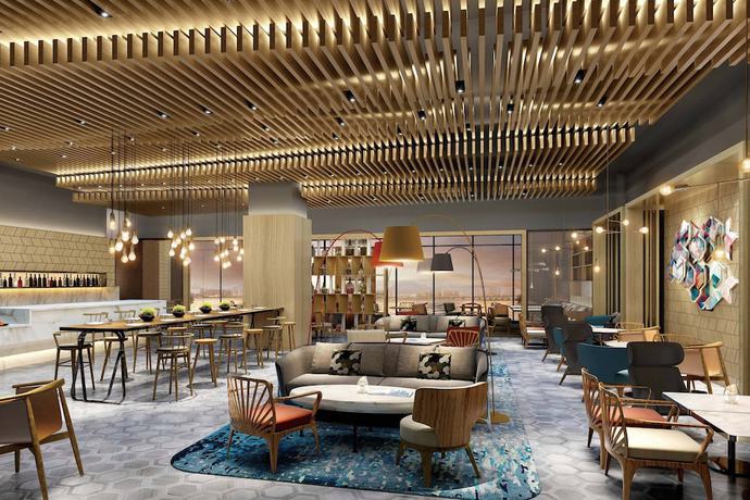 Imagen del bar/restaurante del Hotel Courtyard By Marriott Xiamen. Foto 2