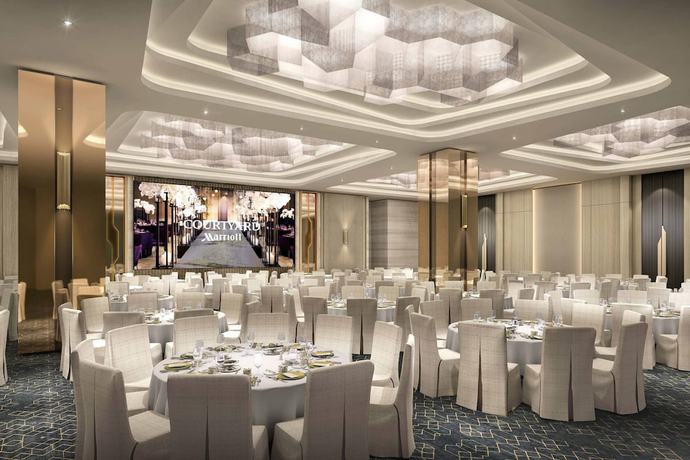 Imagen de los interiores del Hotel Courtyard By Marriott Xiamen. Foto 10