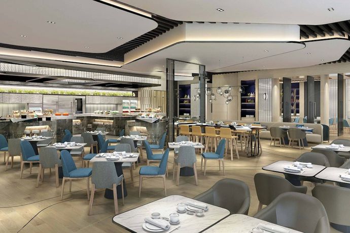 Imagen del bar/restaurante del Hotel Courtyard By Marriott Xiamen. Foto 4