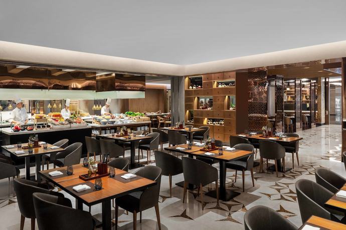 Imagen del bar/restaurante del Hotel Courtyard By Marriott Xiamen Haicang. Foto 2