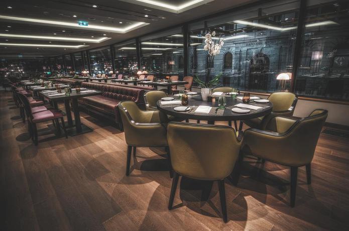 Imagen del bar/restaurante del Hotel Courtyard Marriott Belgrade City Center. Foto 5