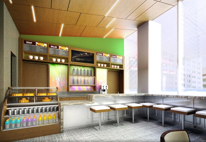 Imagen del bar/restaurante del Hotel Courtyard New York Downtown Manhattan World Trade. Foto 2