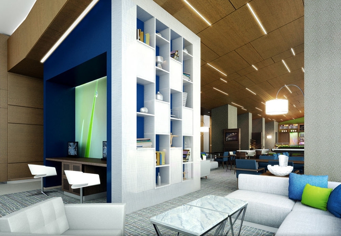 Imagen de los interiores del Hotel Courtyard New York Downtown Manhattan World Trade. Foto 5