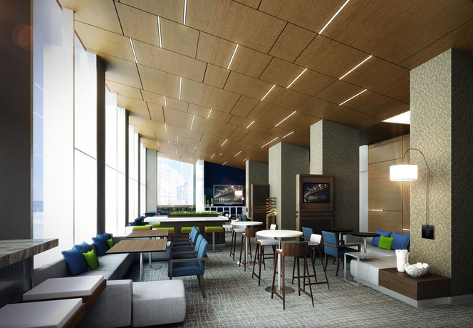 Imagen del bar/restaurante del Hotel Courtyard New York Downtown Manhattan World Trade. Foto 3