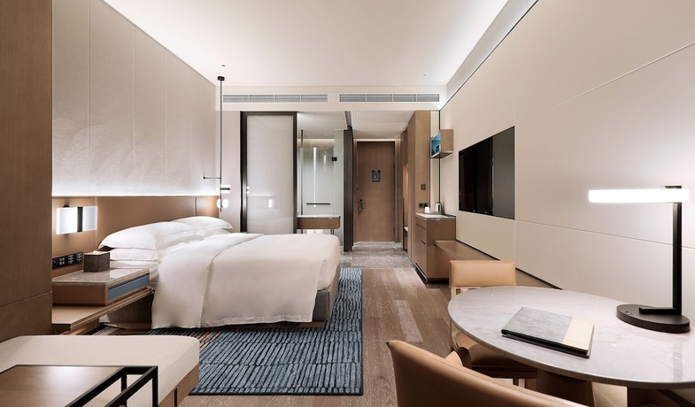 Imagen de la habitación del Hotel Courtyard Wenzhou Yueqing. Foto 11