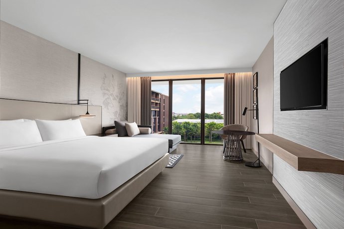 Imagen de la habitación del Hotel Courtyard by Marriott Bangkok Suvarnabhumi Airport. Foto 5