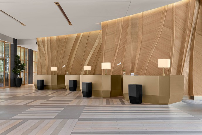 Imagen de los interiores del Hotel Courtyard by Marriott Bangkok Suvarnabhumi Airport. Foto 6