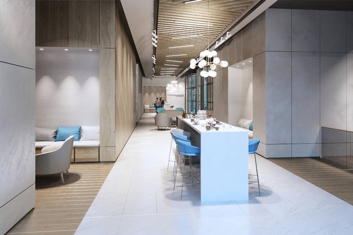 Imagen del bar/restaurante del Hotel Courtyard by Marriott Bucharest Floreasca. Foto 5