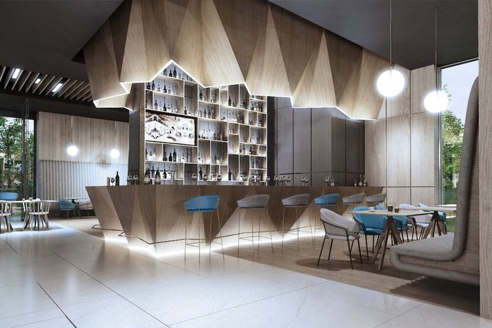 Imagen del bar/restaurante del Hotel Courtyard by Marriott Bucharest Floreasca. Foto 6