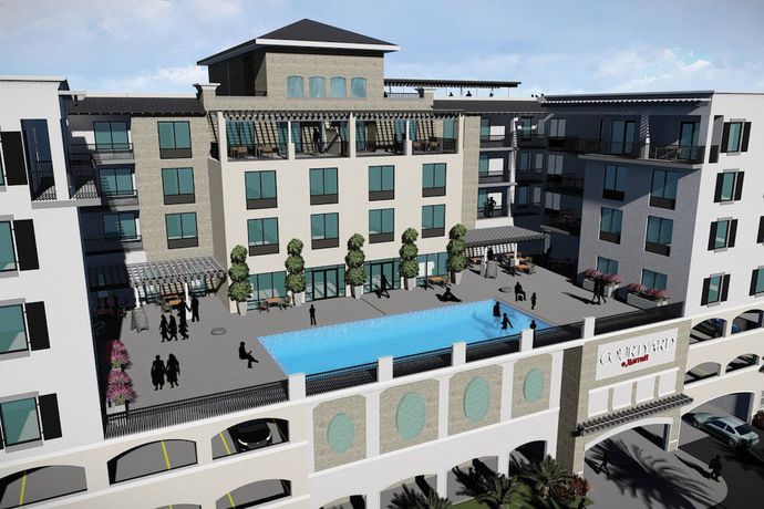 Imagen de los interiores del Hotel Courtyard by Marriott Clearwater Beach. Foto 14