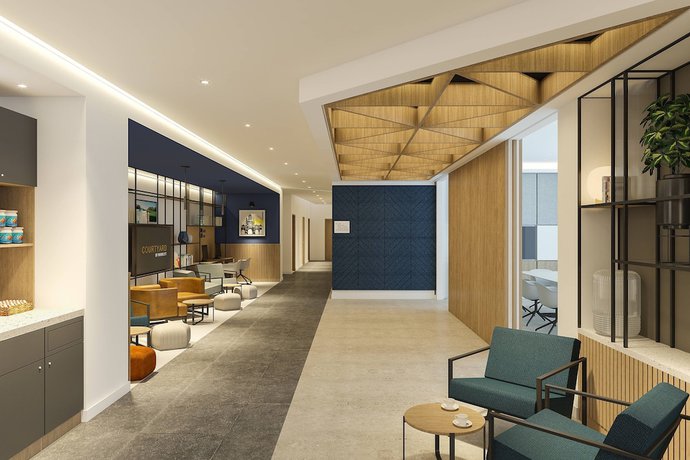 Imagen de los interiores del Hotel Courtyard by Marriott Keele Staffordshire. Foto 9