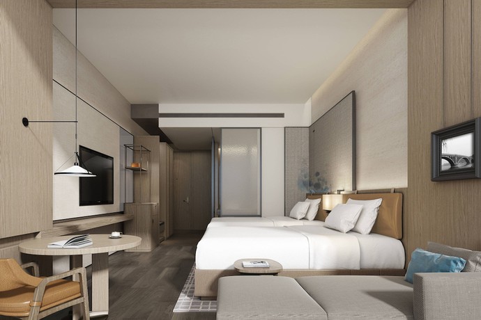 Imagen de la habitación del Hotel Courtyard by Marriott Luoyang. Foto 3