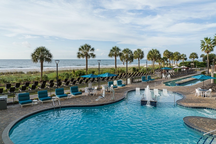 Imagen de la piscina del Hotel Courtyard by Marriott Myrtle Beach Oceanfront. Foto 17