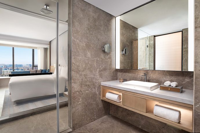 Imagen de la habitación del Hotel Courtyard by Marriott Nanjing Jiangning. Foto 11