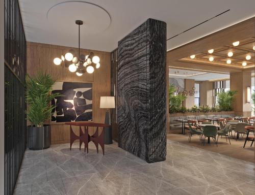 Imagen del bar/restaurante del Hotel Courtyard by Marriott Prishtina. Foto 14