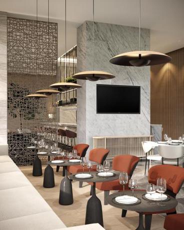 Imagen del bar/restaurante del Hotel Courtyard by Marriott Prishtina. Foto 18